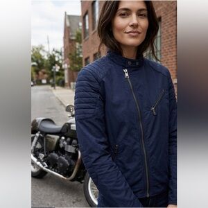 Polo Ralph Lauren Moto Racer RLL Grand Prix Jacket size S Navy